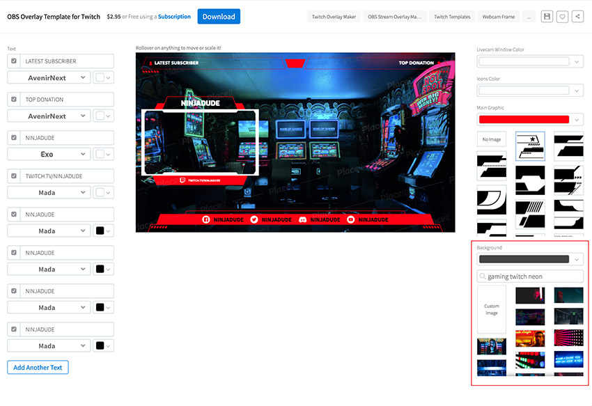 35 Awesome Stream Overlays Using an OBS Stream Overlay Maker